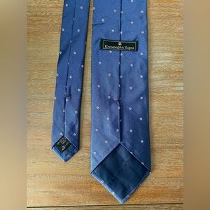Ermenegildo Zegna Daisy Pattern Silk Tie